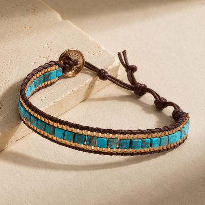 Turquoise Shield Bracelet