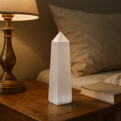 Crystal Radiance Selenite Tower (AAA Grade)