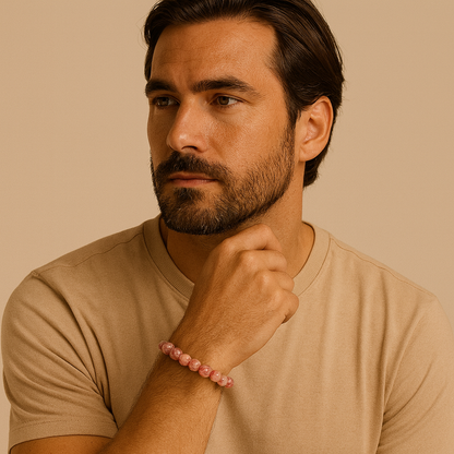 Natural Rhodochrosite AAA Bracelet 8MM With Certificate