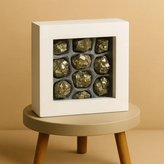 Natural AAA Peru Pyrite 1kg Box