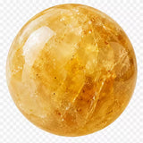 Citrine Round 8MM Bead Bracelet - Success & Abundance