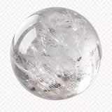Clear Quartz Round 8MM Bead Bracelet for Mind & Soul Alignment