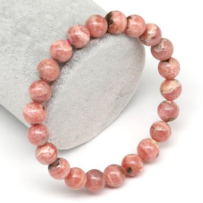 Natural Rhodochrosite AAA Bracelet 8MM With Certificate