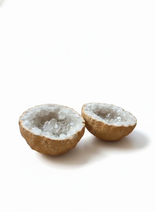 Wish Cave – Clear Quartz Manifestation Geode