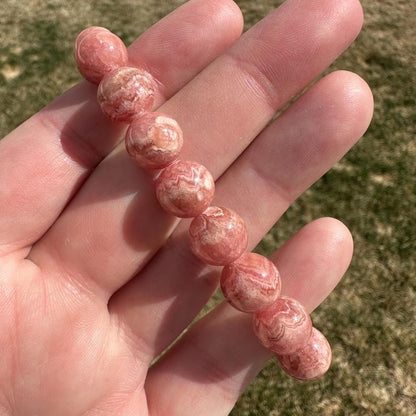 Natural Rhodochrosite AAA Bracelet 8MM With Certificate