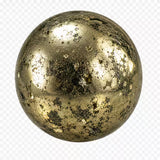 Pyrite Round 8MM Bead Bracelet - Confidence & Wealth