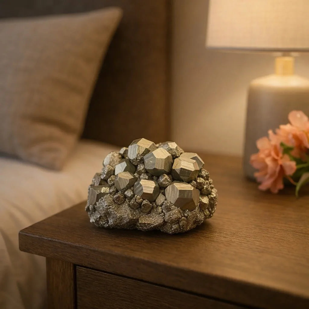 Money Magnet Peru Pyrite Cluster (AAA Quality)