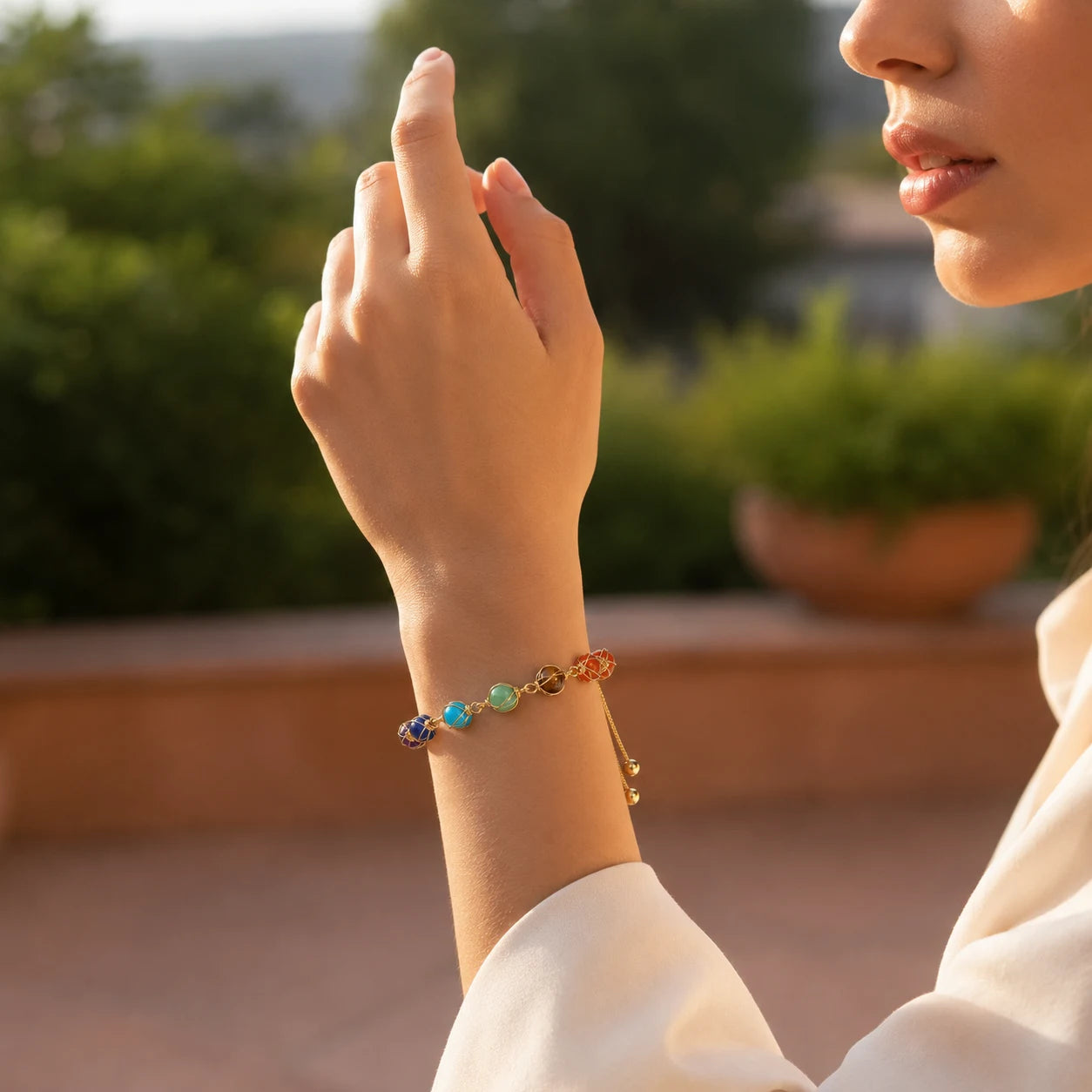 Radiant 7 Chakra Bracelet