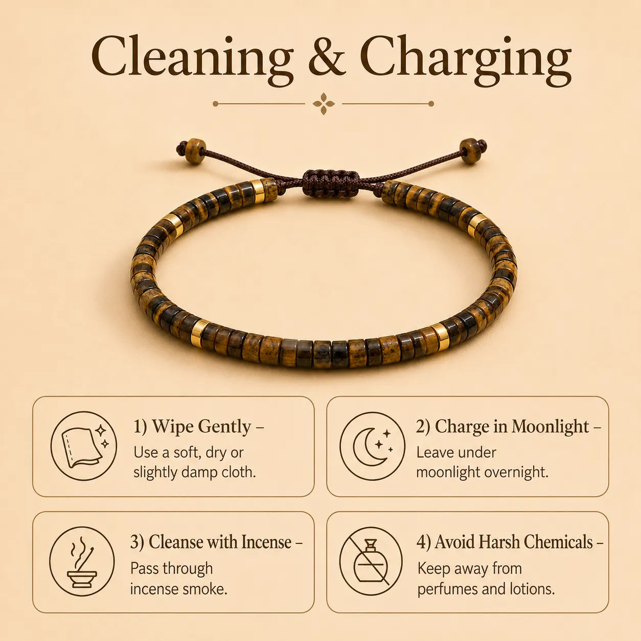 Tiger Eye Braided Bracelet