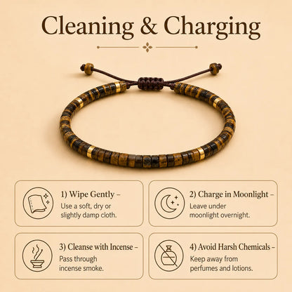 Tiger Eye Braided Bracelet