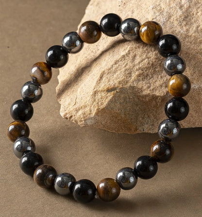 Triple Protection Men's 8MM Bracelet