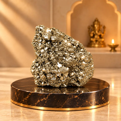 Money Magnet Peru Pyrite Cluster (AAA Quality)