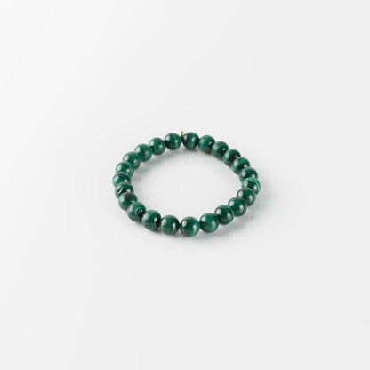 Natural Malachite AAA Bracelet 8MM With Certificate