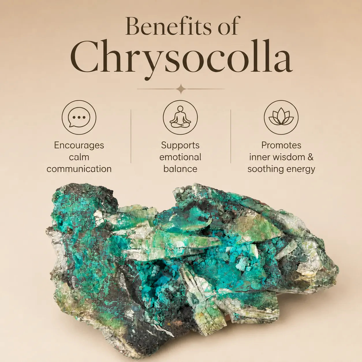 Chrysocolla Mineral Specimen (567gm)