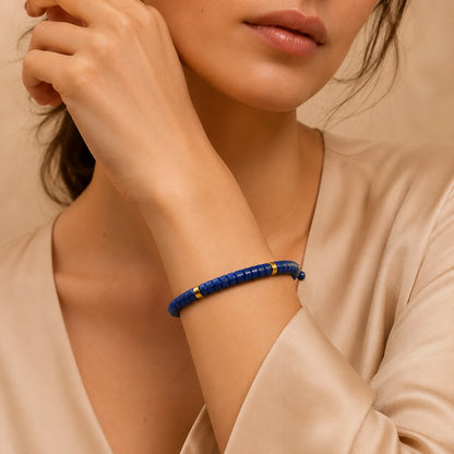 Lapis Lazuli Braided Bracelet