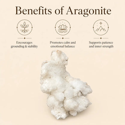 Aragonite Mineral Specimen (124gm)