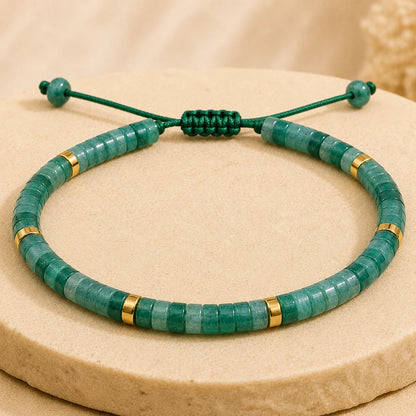 Aventurine Braided Bracelet