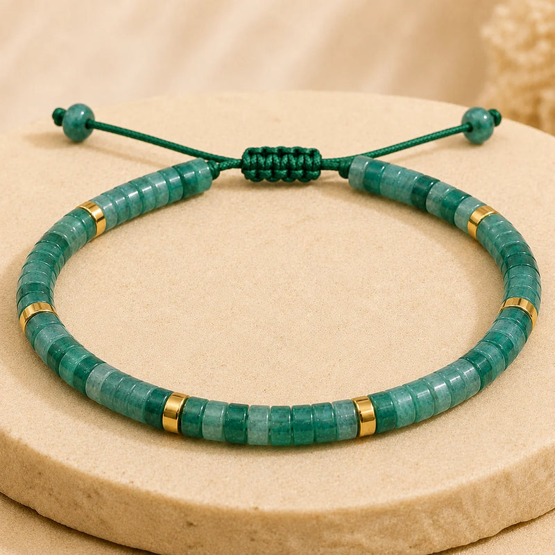 Aventurine Braided Bracelet