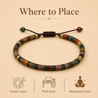 Picasso Braided Bracelet (Promoting stability & inner strength)