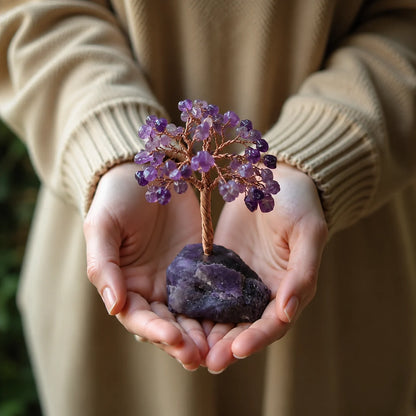 Amethyst spiritual Tree