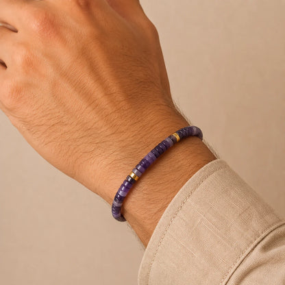 Amethyst Braided Bracelet (Balances mind & Body)