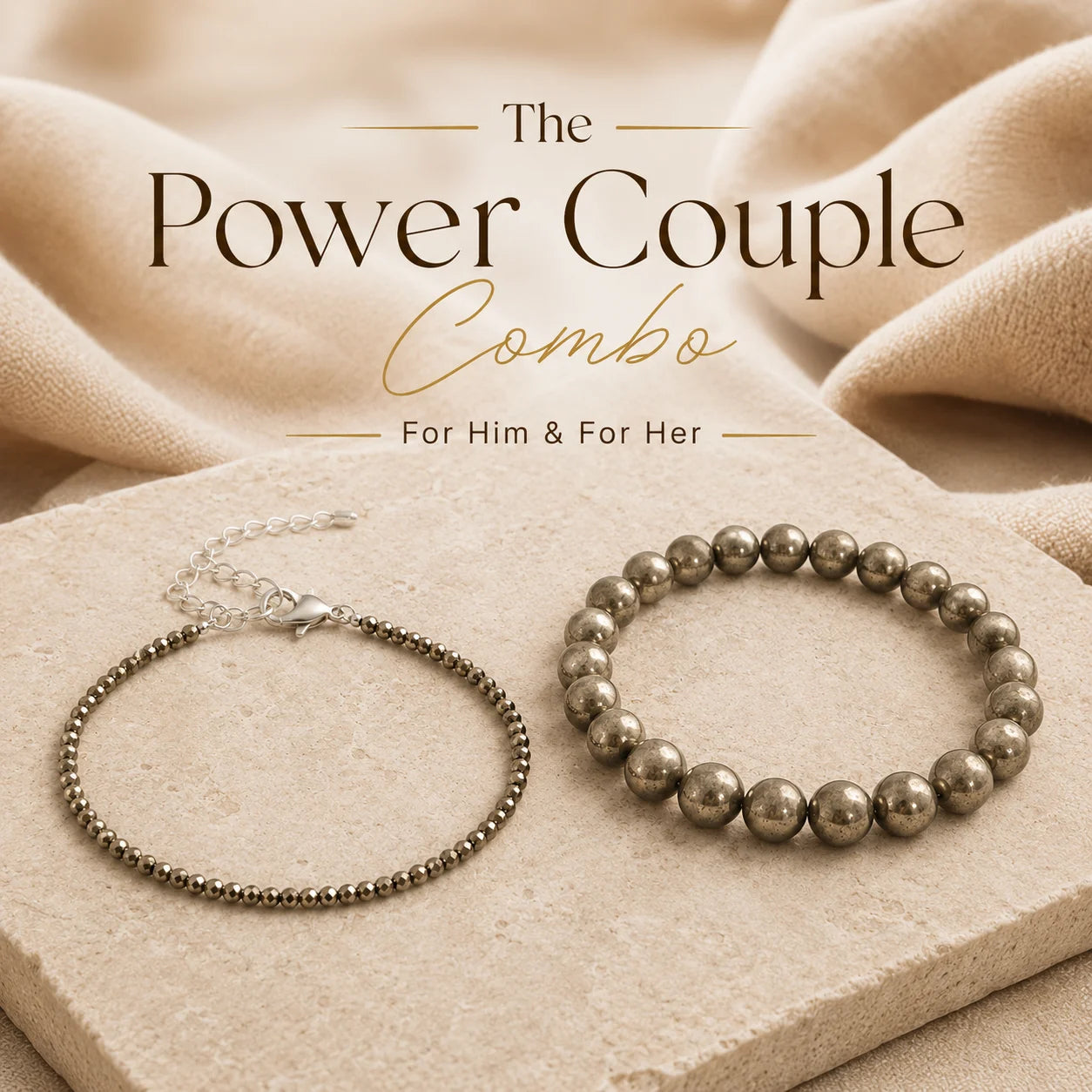 Pyrite Power Couple Combo