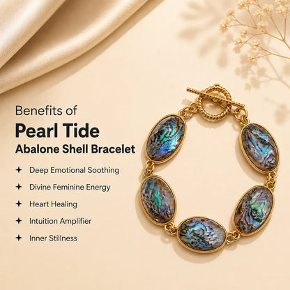 Pearl Tide Abalone Shell Bracelet