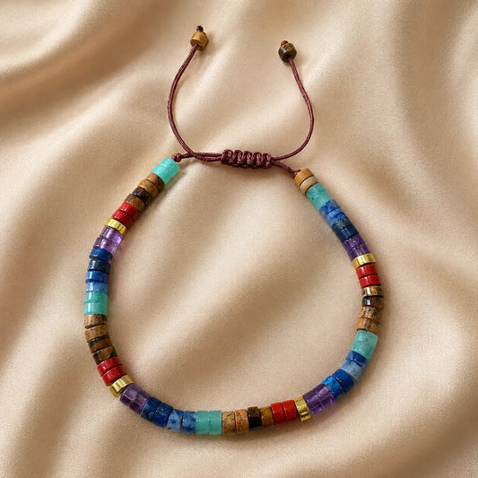 7 Chakra Braided Bracelet (Restore harmony within your mind)
