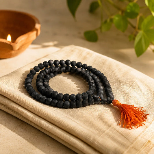 Karungali Mala – Natural Ebony Wood, Rooted in Tradition