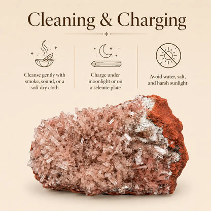 Red Barite Mineral Specimen (130gm)