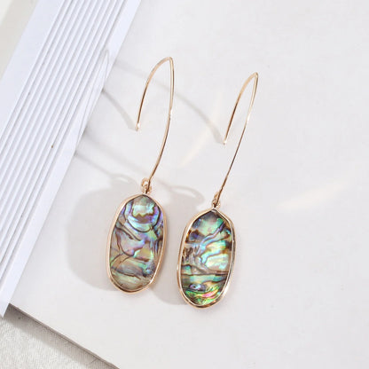 Pearl Tide Abalone Shell Earrings