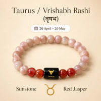 Taurus (वृषभ राशि) rashi bracelet