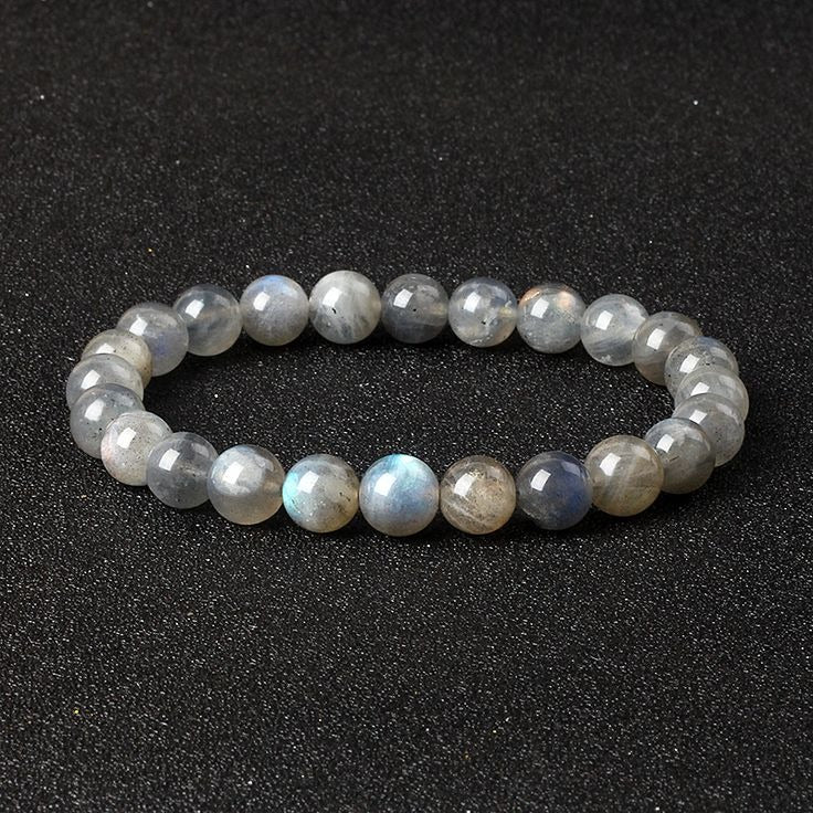 Natural Labradorite AAA Bracelet 8MM With Certificate
