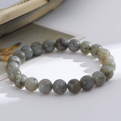 Natural Labradorite AAA Bracelet 8MM With Certificate