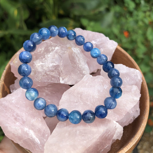 Natural Kyanite AAA Bracelet 8MM With Certificate