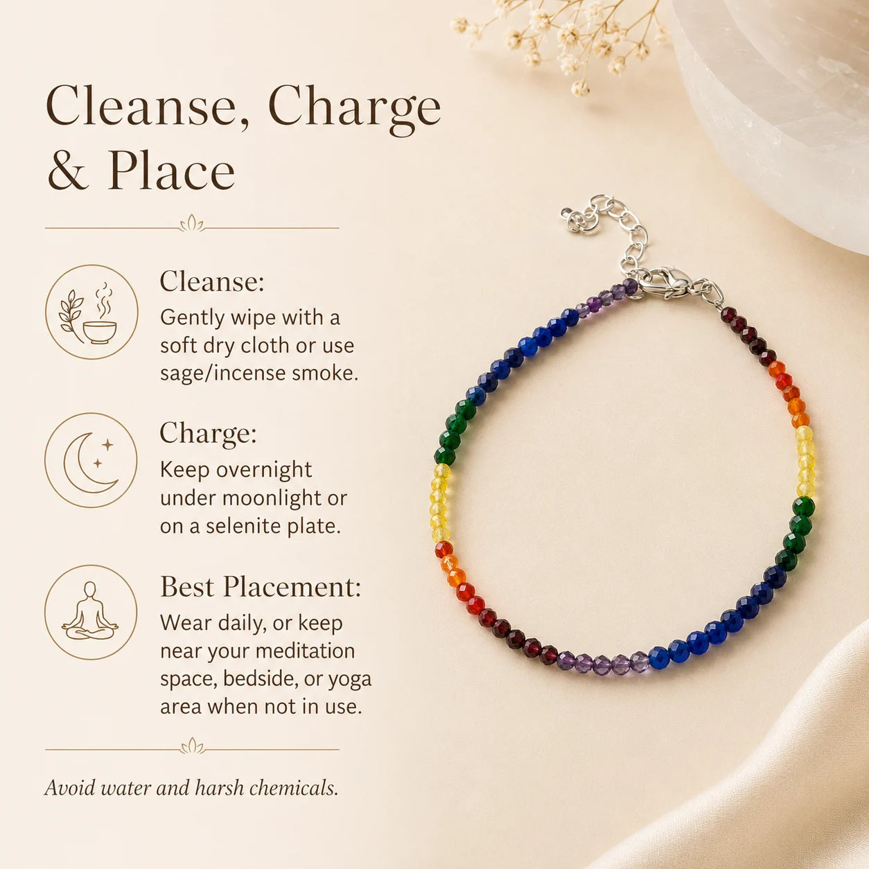 Seven Chakra Anklet – Full Body Alignment, Energy Flow & Spiritual Balance