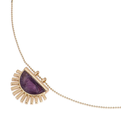 Purple Dawn Amethyst Necklace