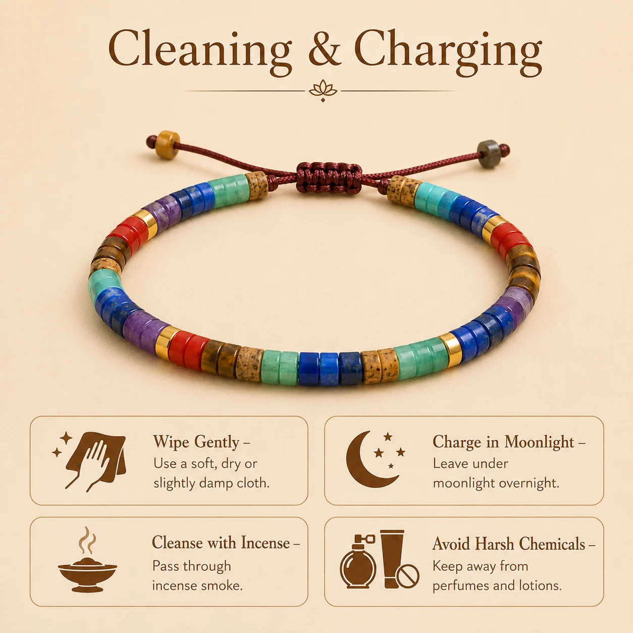 7 Chakra Braided Bracelet (Restore harmony within your mind)