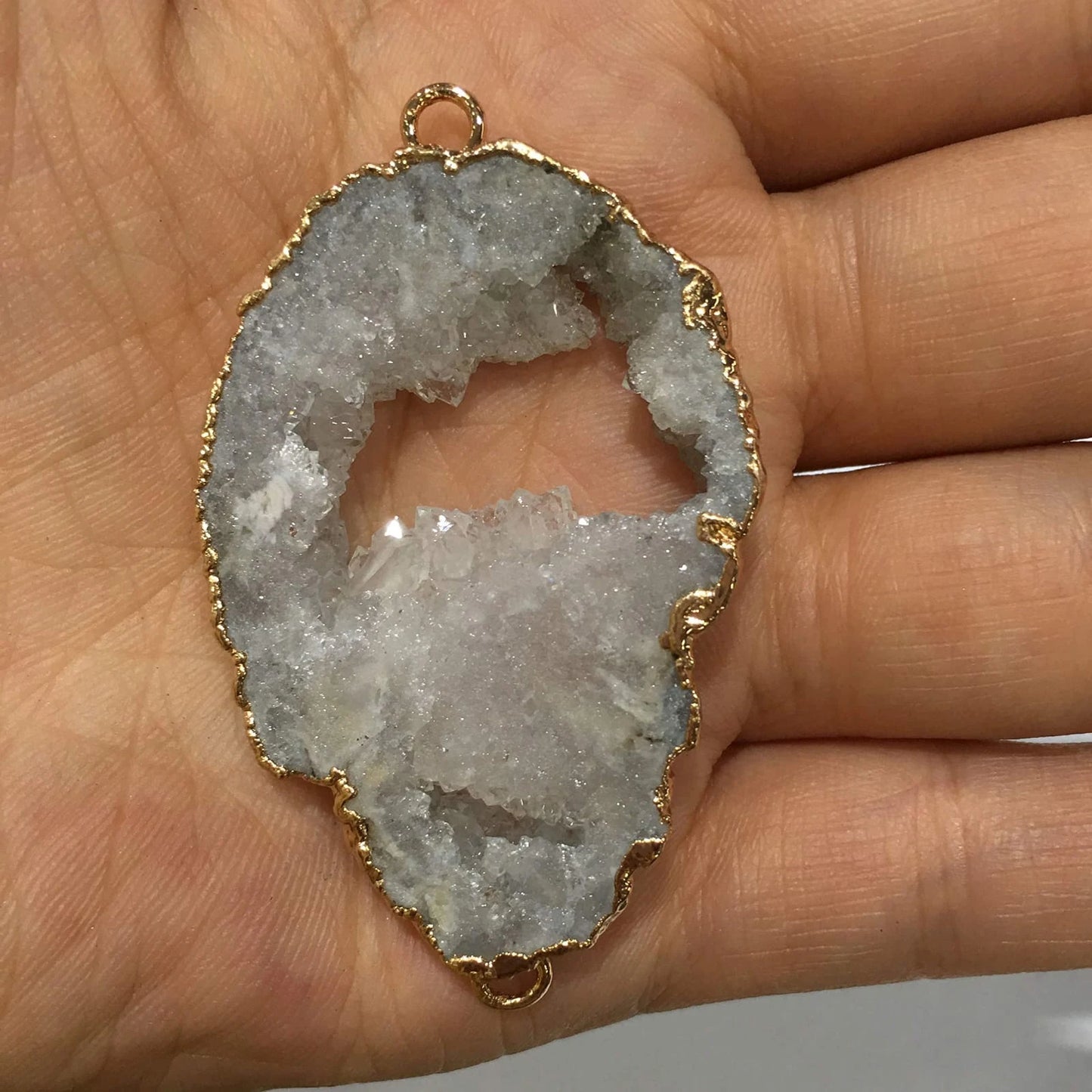 Stardust Druzy Pendant