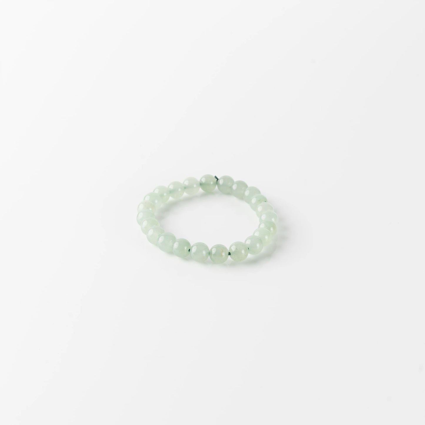 Green Aventurine Round 8MM Bead Bracelet – Aligns with Luck & Opportunities