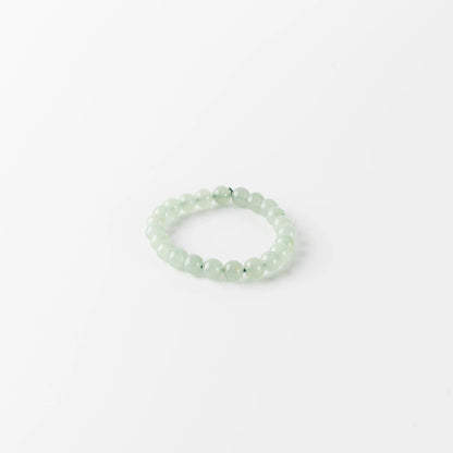 Green Aventurine Round 8MM Bead Bracelet – Aligns with Luck & Opportunities