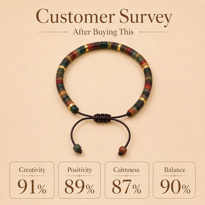 Picasso Braided Bracelet (Promoting stability & inner strength)