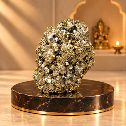 Money Magnet Peru Pyrite Cluster (AAA Quality)