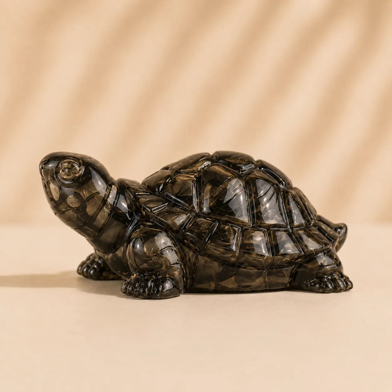 Swarna Shakti Pyrite Tortoise – Natural Pyrite Kachua for Abundance & Stability