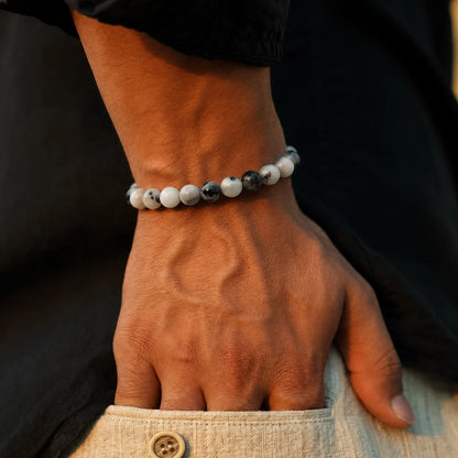 Natural Moonstone Bracelet 8mm With Certificate