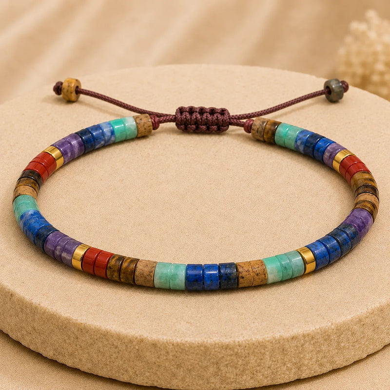 7 Chakra Braided Bracelet (Restore harmony within your mind)