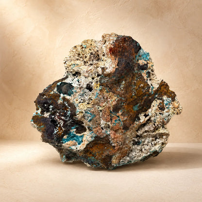 Chrysocolla–Malachite Mineral Specimen (393gm)