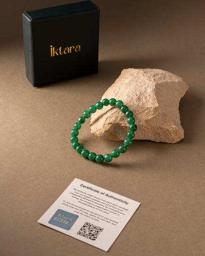 Natural Green Jade Bracelet