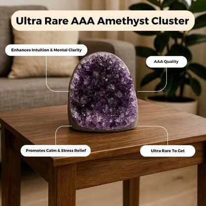 Amethyst Ritual Cleanse Kit (400-500gm)(AAA Quality)