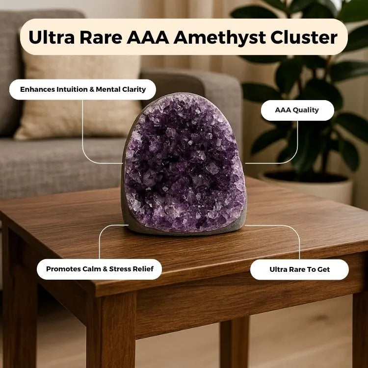 Amethyst Ritual Cleanse Kit (300-400gm)(AAA Quality)